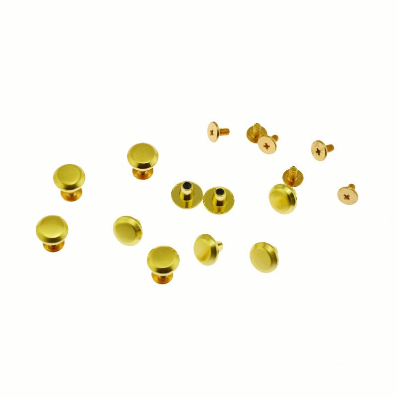10/12/15/18mm Alloy Buckle Handbag Decorative Hardware Accessories Screws Foot Studs Pyramid Rivets-78