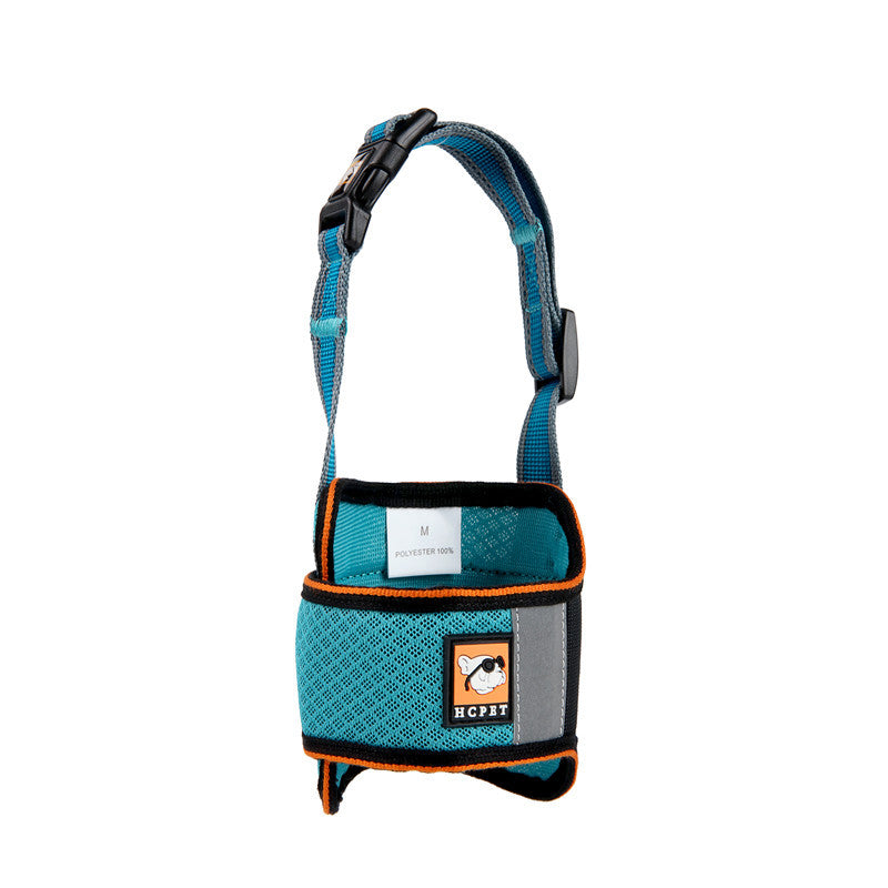 Funny Pet Adult Dogs Accessories Breathable Dog Muzzles Custom Heavy Duty Safety Adjustable Soft Mesh Nylon-119