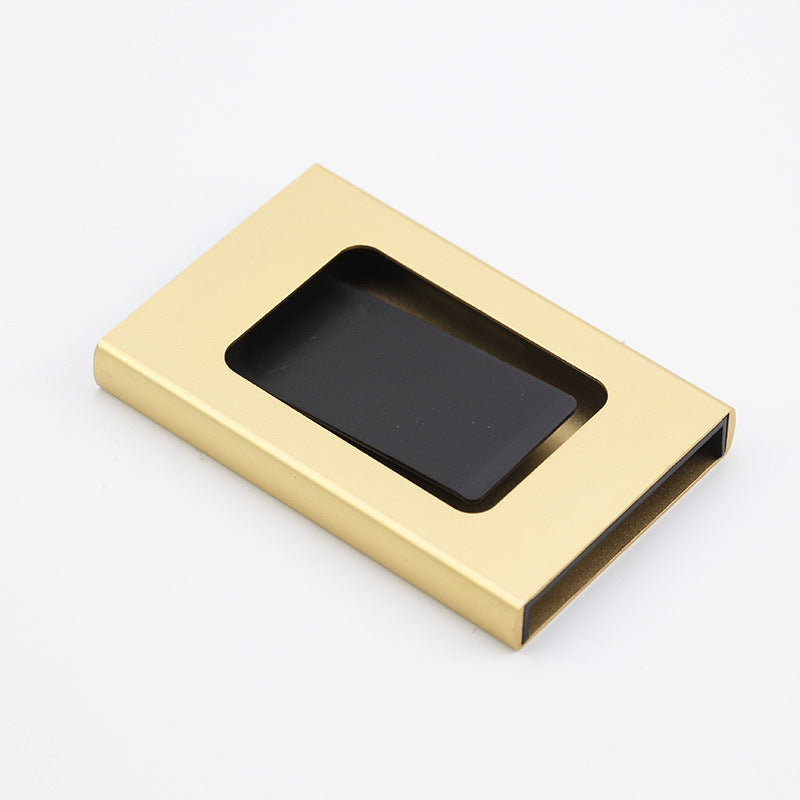 RFID Blocking Metal Stainless Steel Aluminum Credit Card Holder portable wallet case