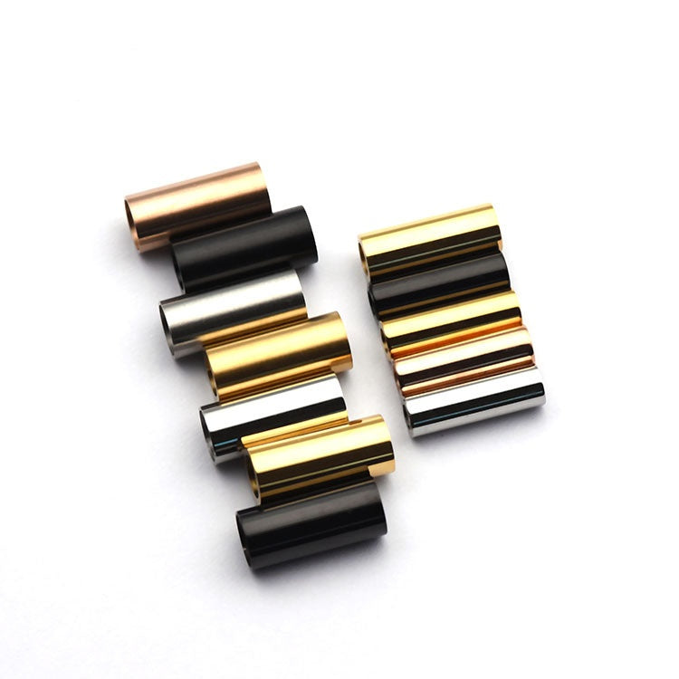 2024 New Arrival Mens Jewelry Stainless Steel Components Black Custom Engravable Bracelet With Magnetic Clasp-8