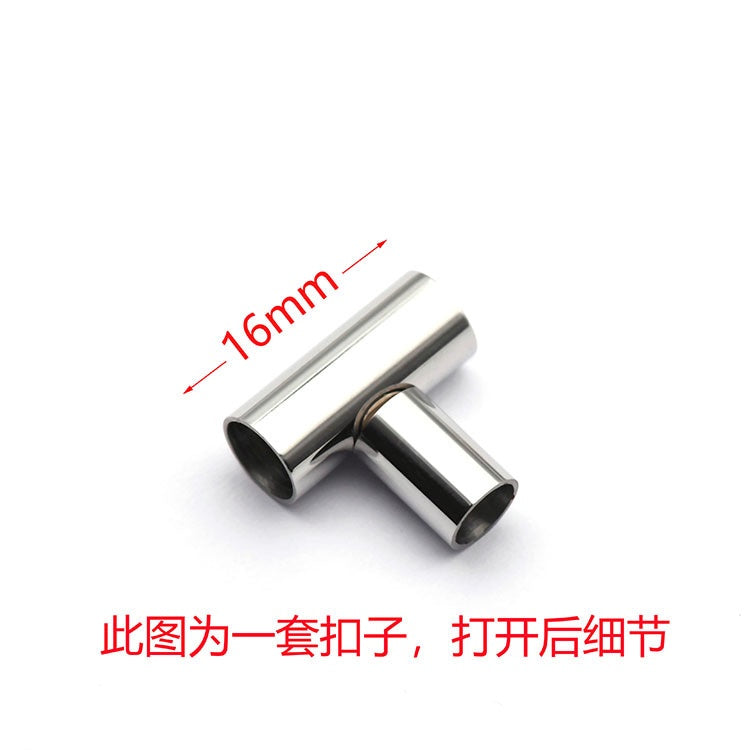 2024 New Arrival Mens Jewelry Stainless Steel Components Black Custom Engravable Bracelet With Magnetic Clasp-8