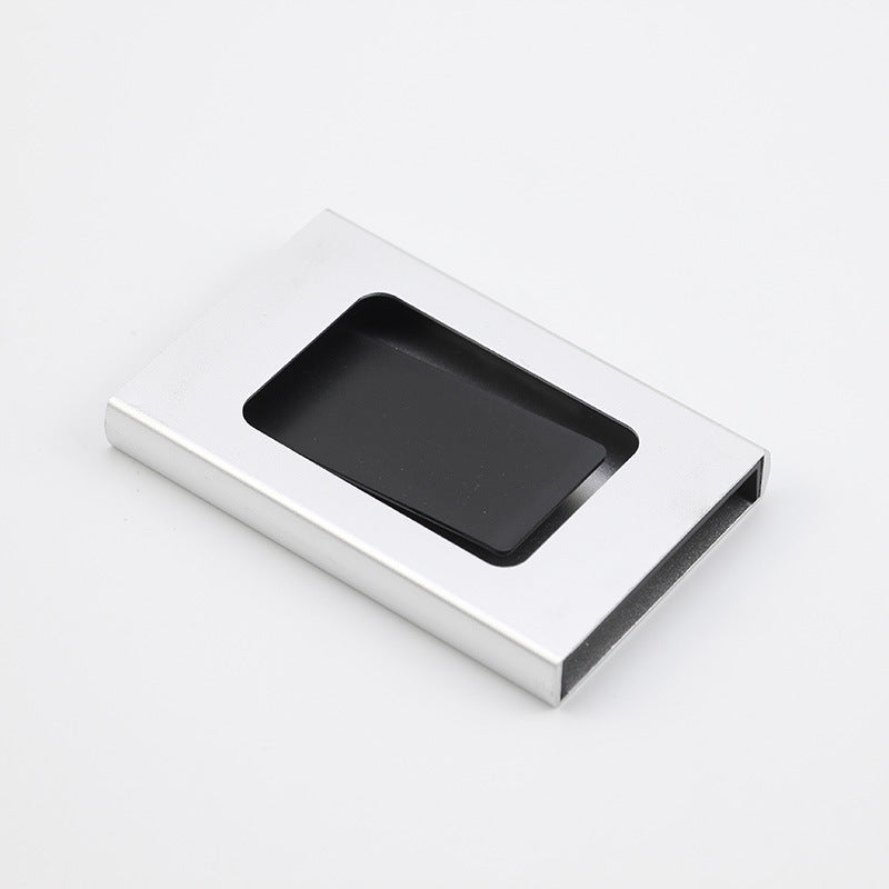 RFID Blocking Metal Stainless Steel Aluminum Credit Card Holder portable wallet case
