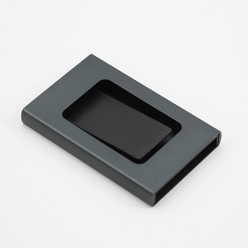 RFID Blocking Metal Stainless Steel Aluminum Credit Card Holder portable wallet case