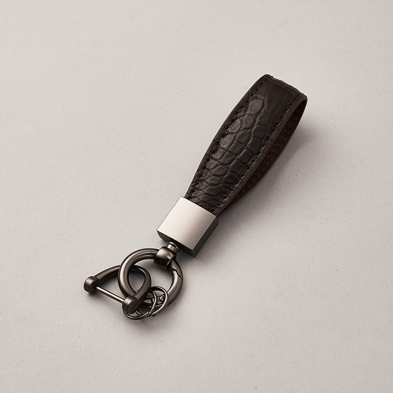 Custom Wholesale Hot Salle Car Logo Keychain For All Models Keyring Metal Personalized Car Accessory Logo Leather Key Chain-81