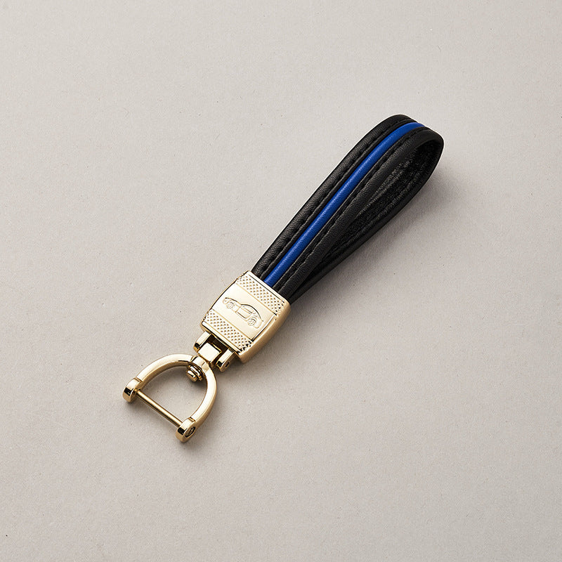 Custom Gift Car Keychain Leather Zinc Alloy Car Keychain Leather Keychain-82
