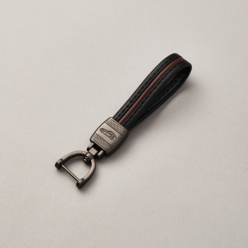 Custom Gift Car Keychain Leather Zinc Alloy Car Keychain Leather Keychain-82