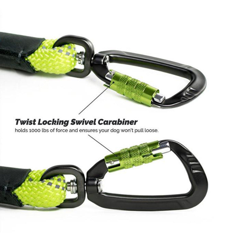 Aluminum screw locking swivel carabiner-82
