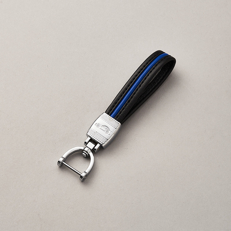 Custom Gift Car Keychain Leather Zinc Alloy Car Keychain Leather Keychain-82