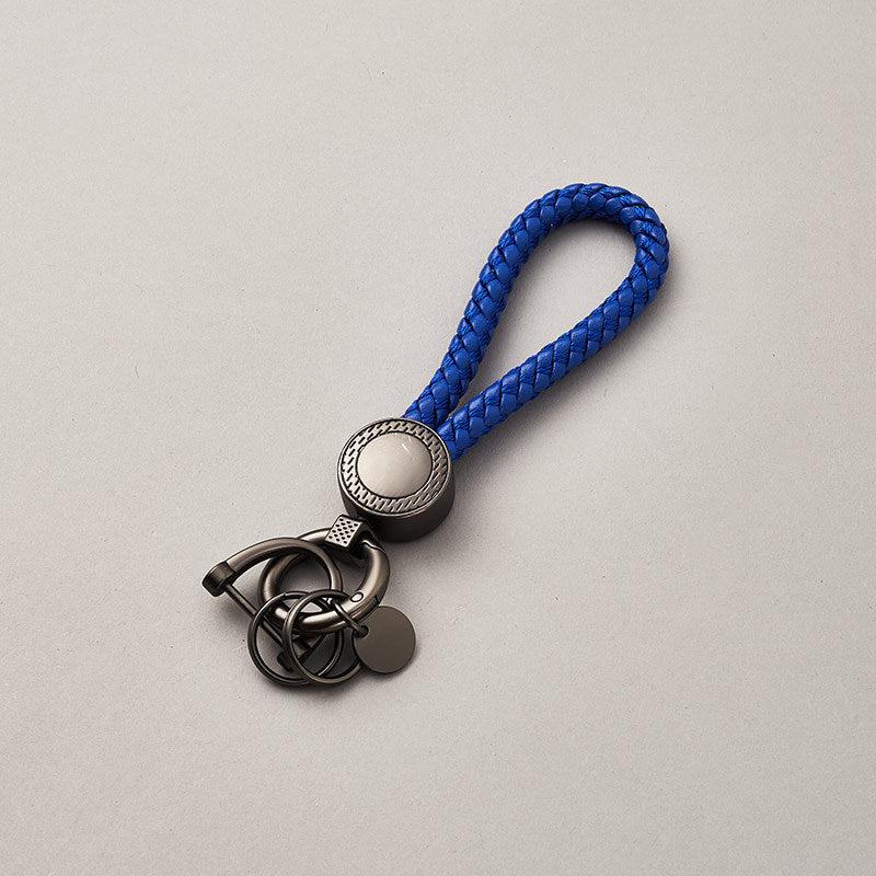 Colors Fashion Business Gift Leather Key Chain Men Women Car Key Strap Waist Wallet KeyChains Keyrings PU Leather Keychain-84