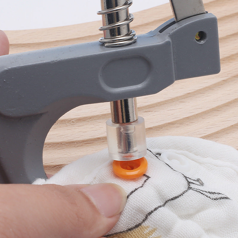 Resin Plastic Snap Fastener Installation Tool,Snap Buckle Press Pliers Plastic Buttons Fastener Hand Pressing Snap Tool-85