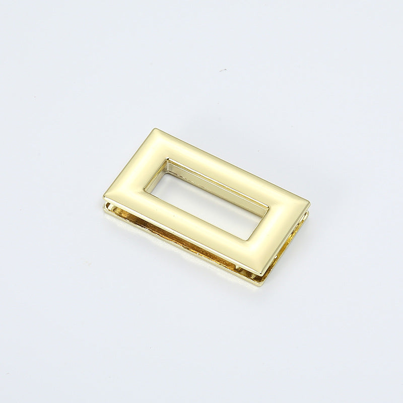 Wholesale Custom Handbag Accessories Purse Turn Lock Metal Gold Swivel Snap Rectangle Lock Decorative-85
