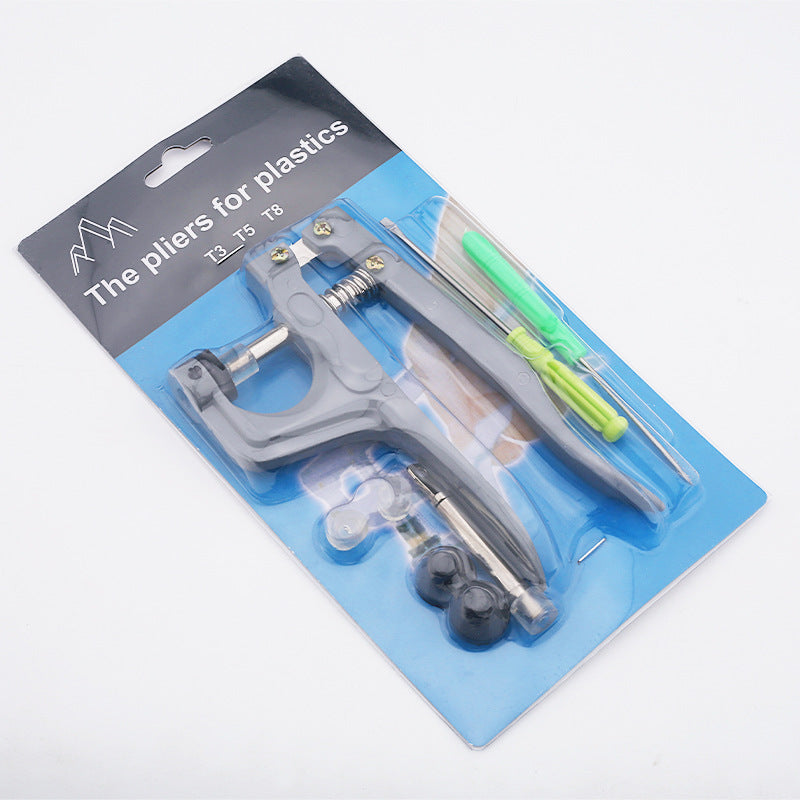 Resin Plastic Snap Fastener Installation Tool,Snap Buckle Press Pliers Plastic Buttons Fastener Hand Pressing Snap Tool-85