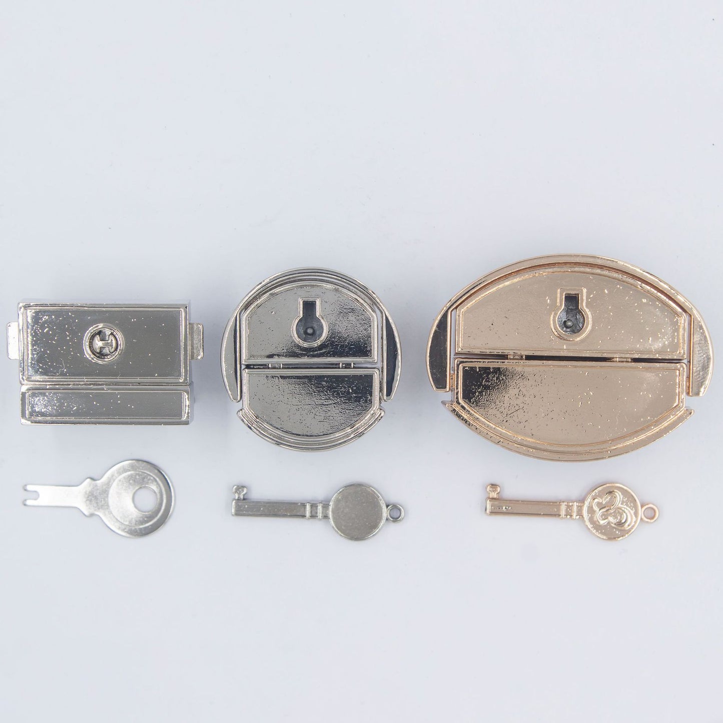Factory Supply High-end Design Fashion Jewelry Box Lock Gold-86