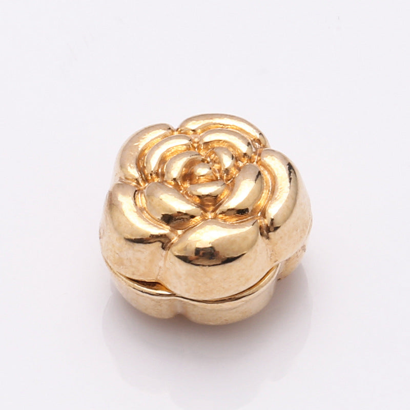 Wholesale Round Magnetic Hijab Pins for Muslim Scarf Colorful Hijab Pins Magnet-87