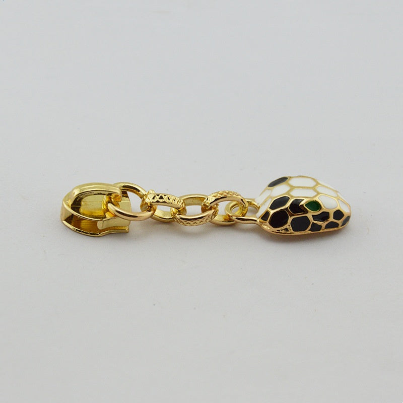 Bag accessories snake head pendant tag shoes zipper shoe buckle shoe material clothing accessories-87
