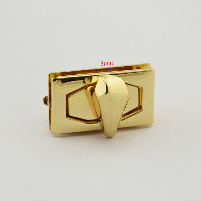 Factory Supply Custom Twist Lock Bag Hardware Twist Lock Fashion Design Metal Turn Lock For Bag Purse Suitcase-88
