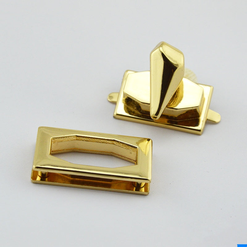 Factory Supply Custom Twist Lock Bag Hardware Twist Lock Fashion Design Metal Turn Lock For Bag Purse Suitcase-88