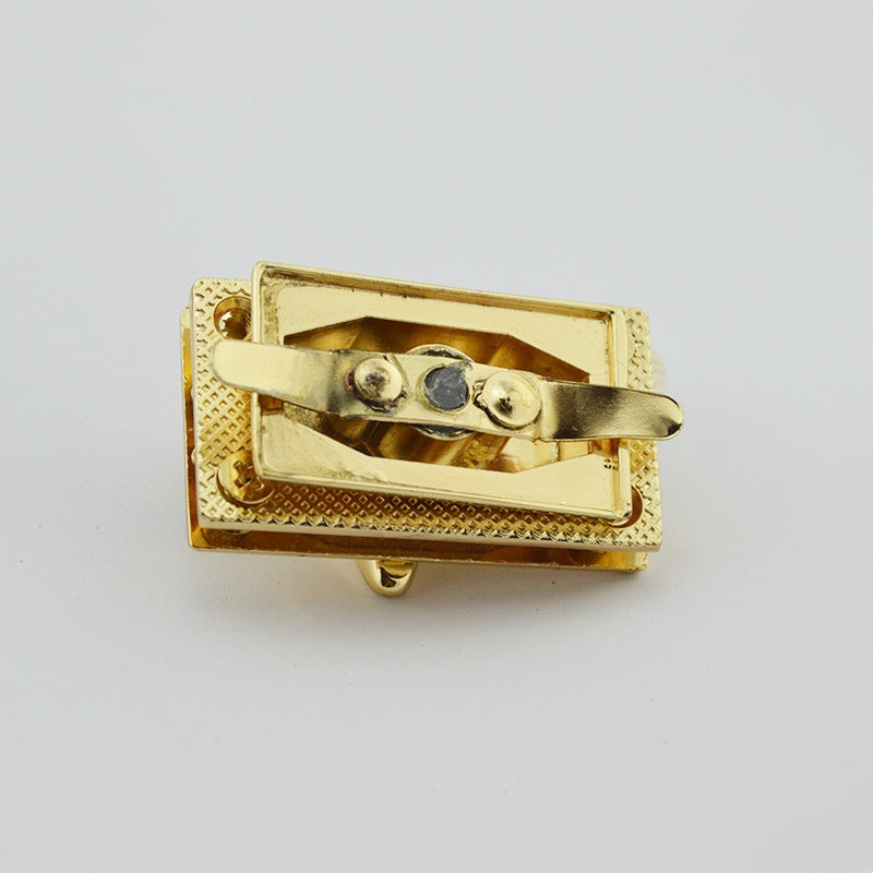 Factory Supply Custom Twist Lock Bag Hardware Twist Lock Fashion Design Metal Turn Lock For Bag Purse Suitcase-88