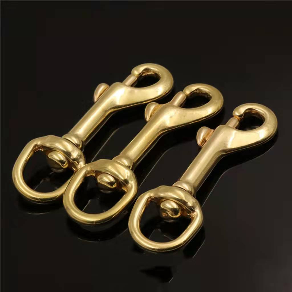 Factory Supply Quality Solid Brass Swivel Snap Hook Buckle for Bag/Pet Accessories