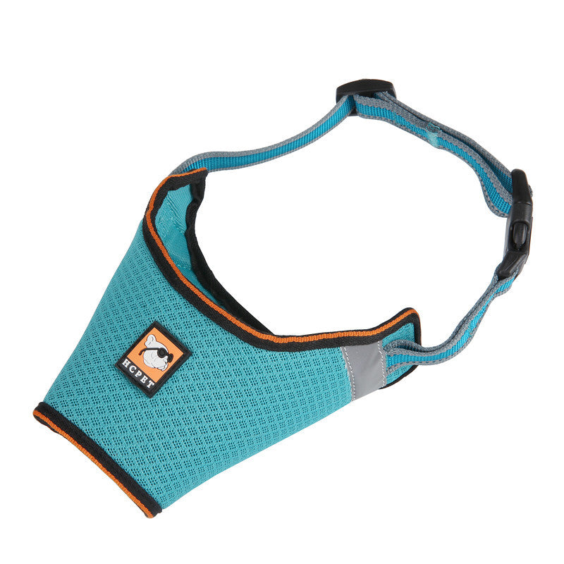 Adjustable Nylon Pet Mask for Large Dogs Manufacturer's Wholesale Anti-Bite Breathable Soft Dog Muzzle Free Available-117