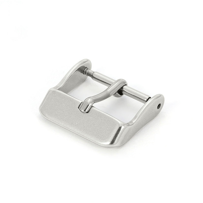 Silver Stainless Steel Watch Band Watch 18mm 20mm Tongue Polished-9