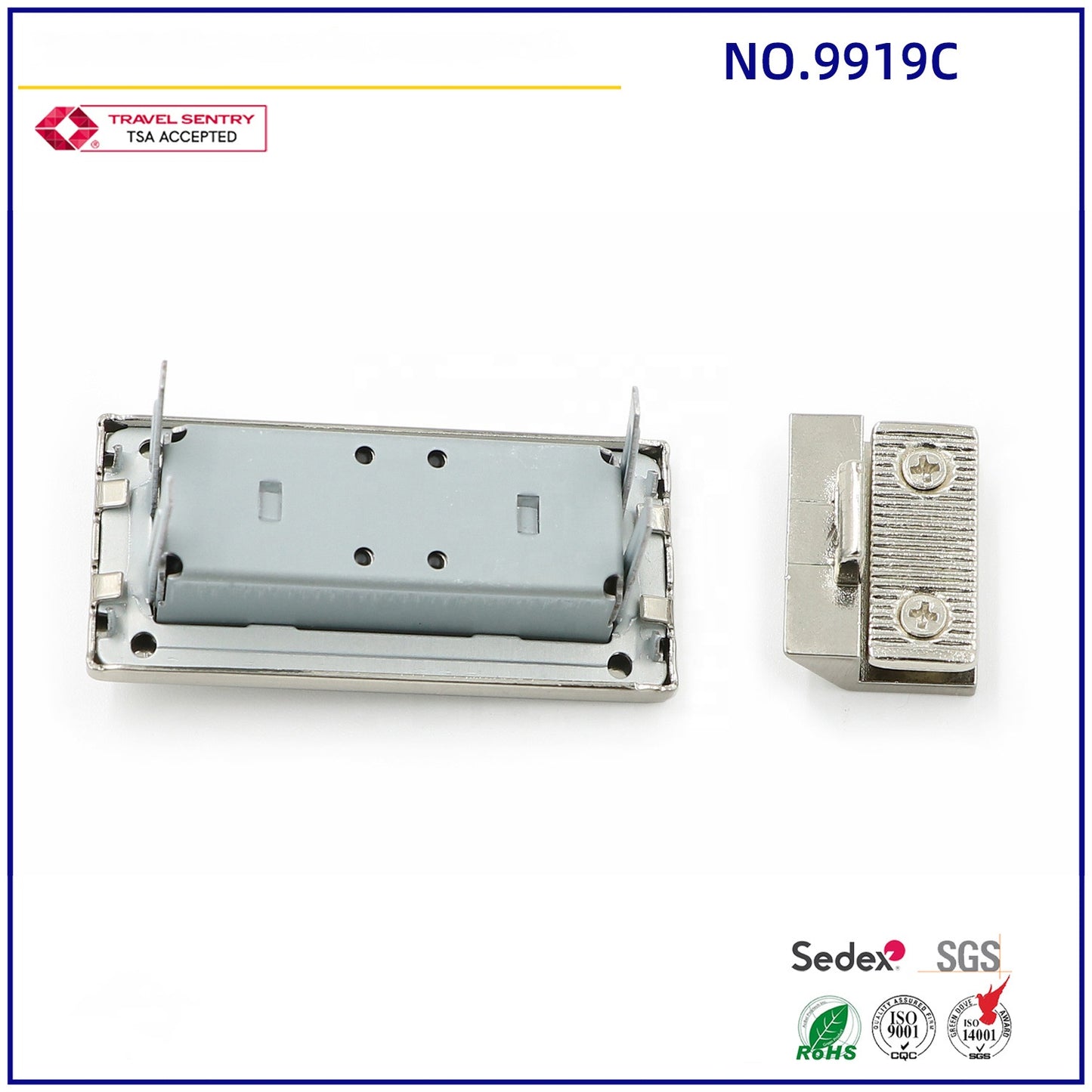 3 Digit Combination Password Lock For Briefcase-9