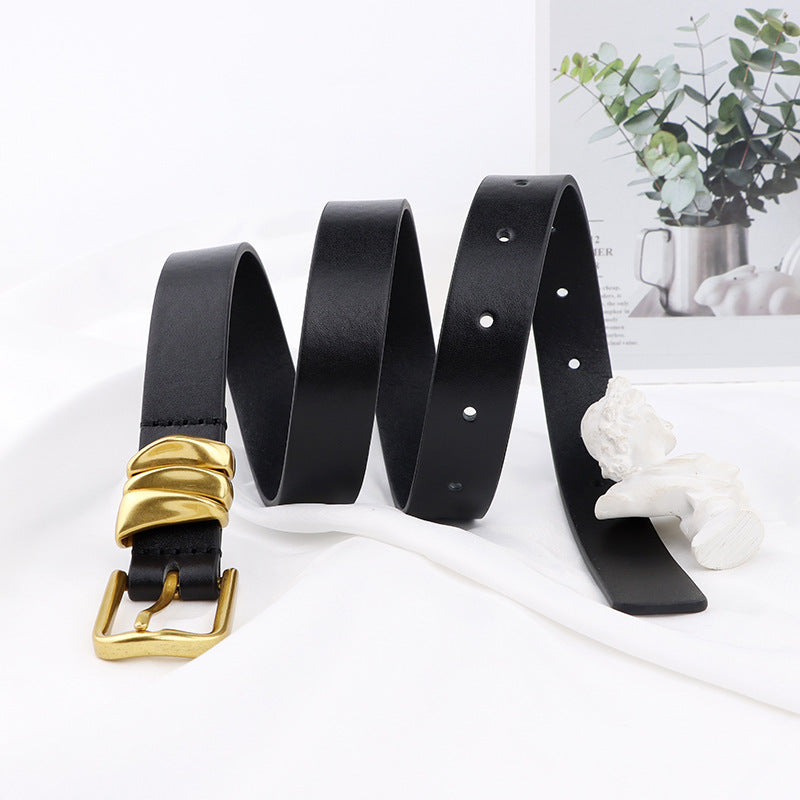 25MM Zinc Alloy Lady‘s Belt Buckle-90