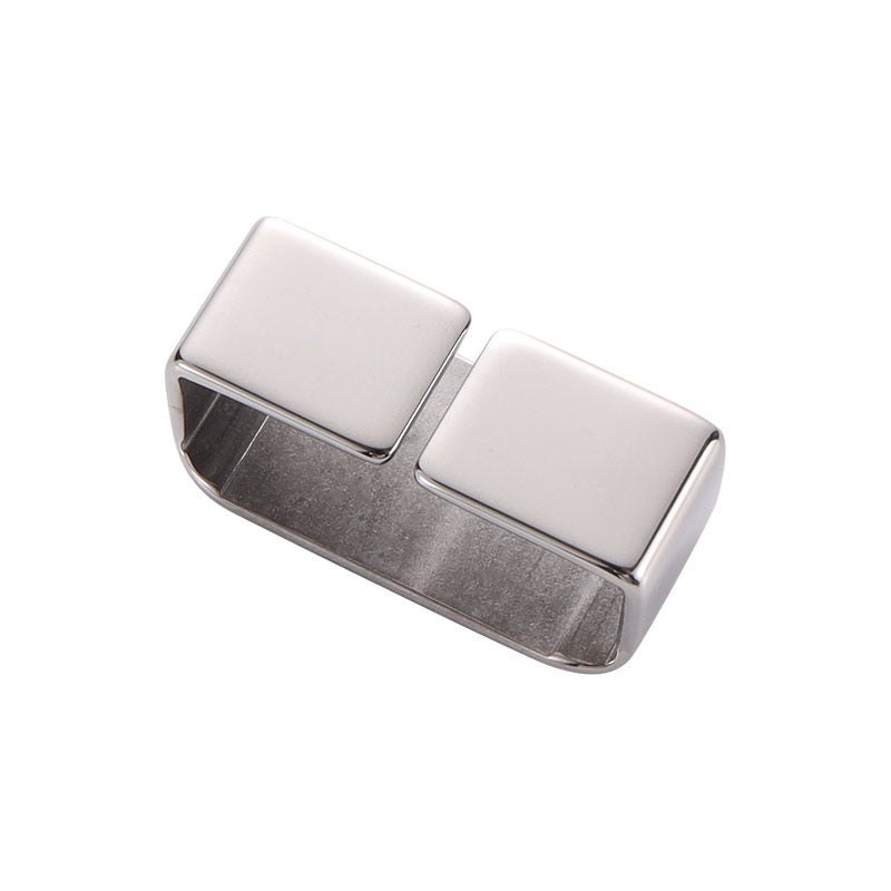 Durable 16mm 18mm 20mm 22mm black and silver metal watch clasp buckle watch strap buckle-91