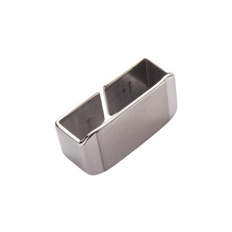 Durable 16mm 18mm 20mm 22mm black and silver metal watch clasp buckle watch strap buckle-91