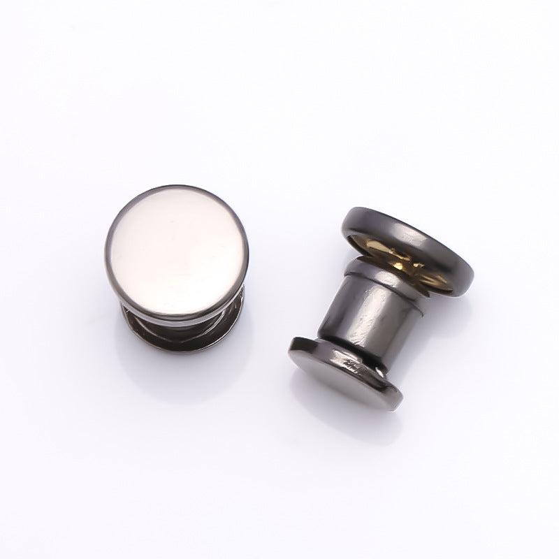 New Arrival Fashion Custom decorative accessories Logo Adjustable Brass Jeans Buttons And Rivets Pin Fasteners For Clothes-96