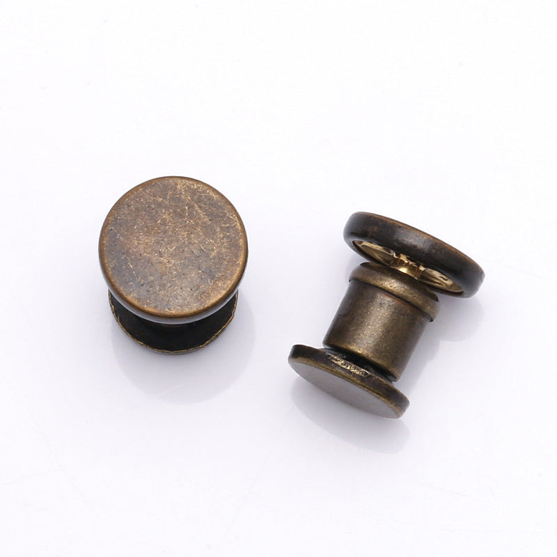 New Arrival Fashion Custom decorative accessories Logo Adjustable Brass Jeans Buttons And Rivets Pin Fasteners For Clothes-96