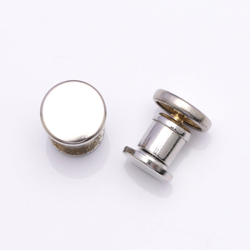 New Arrival Fashion Custom decorative accessories Logo Adjustable Brass Jeans Buttons And Rivets Pin Fasteners For Clothes-96