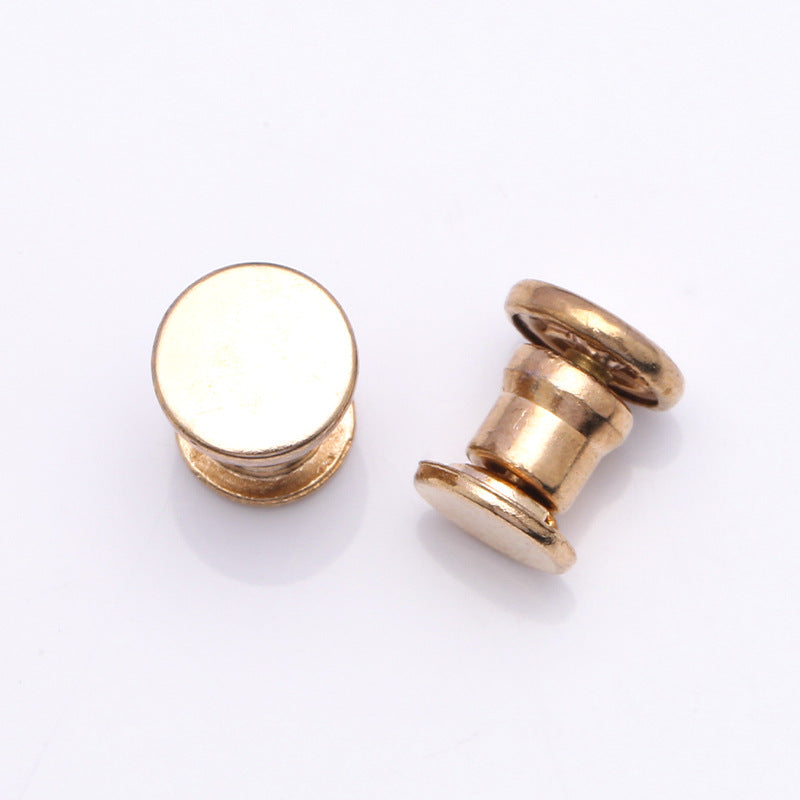 New Arrival Fashion Custom decorative accessories Logo Adjustable Brass Jeans Buttons And Rivets Pin Fasteners For Clothes-96