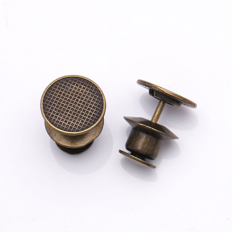 New Arrival Fashion Custom decorative accessories Logo Adjustable Brass Jeans Buttons And Rivets Pin Fasteners For Clothes-96