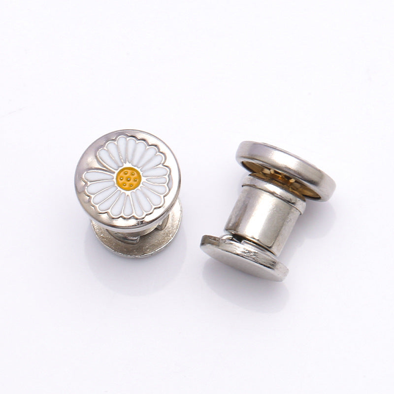 New Arrival Fashion Custom decorative accessories Logo Adjustable Brass Jeans Buttons And Rivets Pin Fasteners For Clothes-96