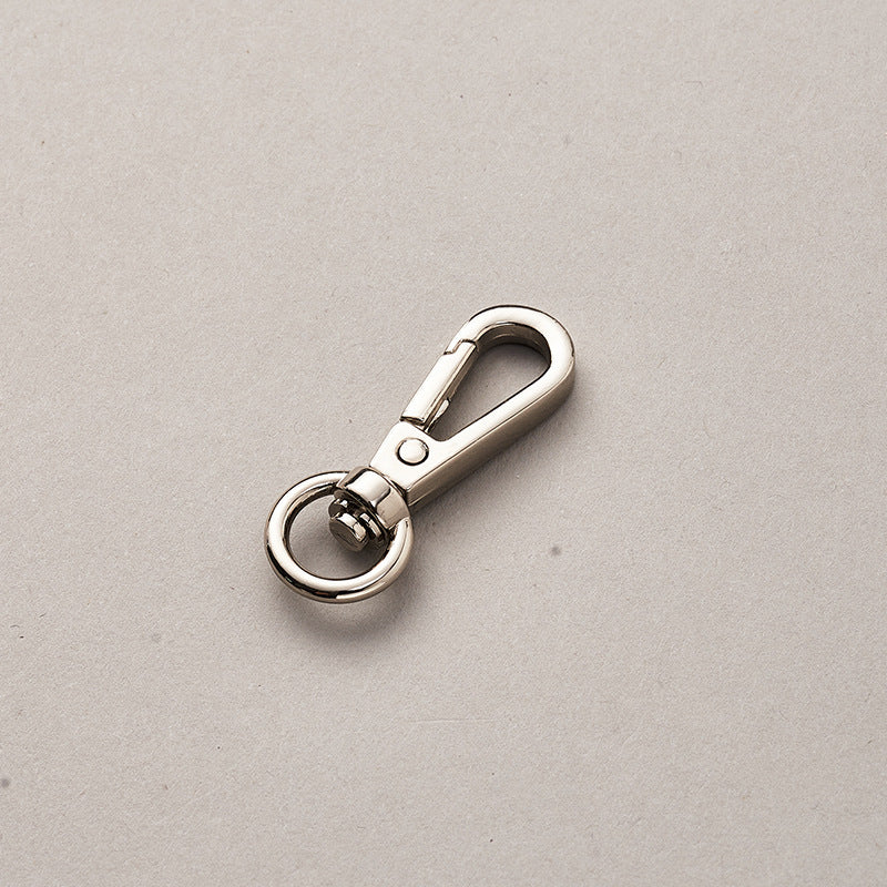 Dog hook keychain ring gold color for leash zinc bags 15 inch bag carabiner auto locking 38mm 25mm snap hook-97