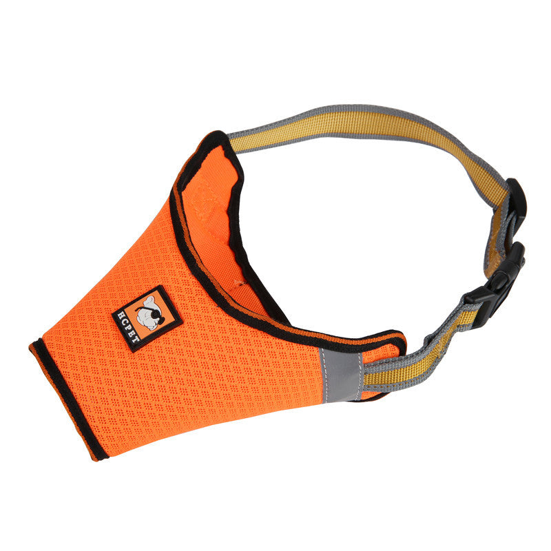 Adjustable Nylon Pet Mask for Large Dogs Manufacturer's Wholesale Anti-Bite Breathable Soft Dog Muzzle Free Available-117