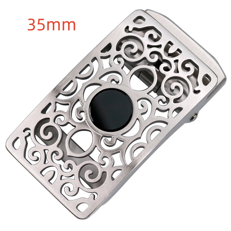 Stainless Steel 35MM Hot Sale Inner Size 35mm Stainless Steel Auto Belt Men Buckle