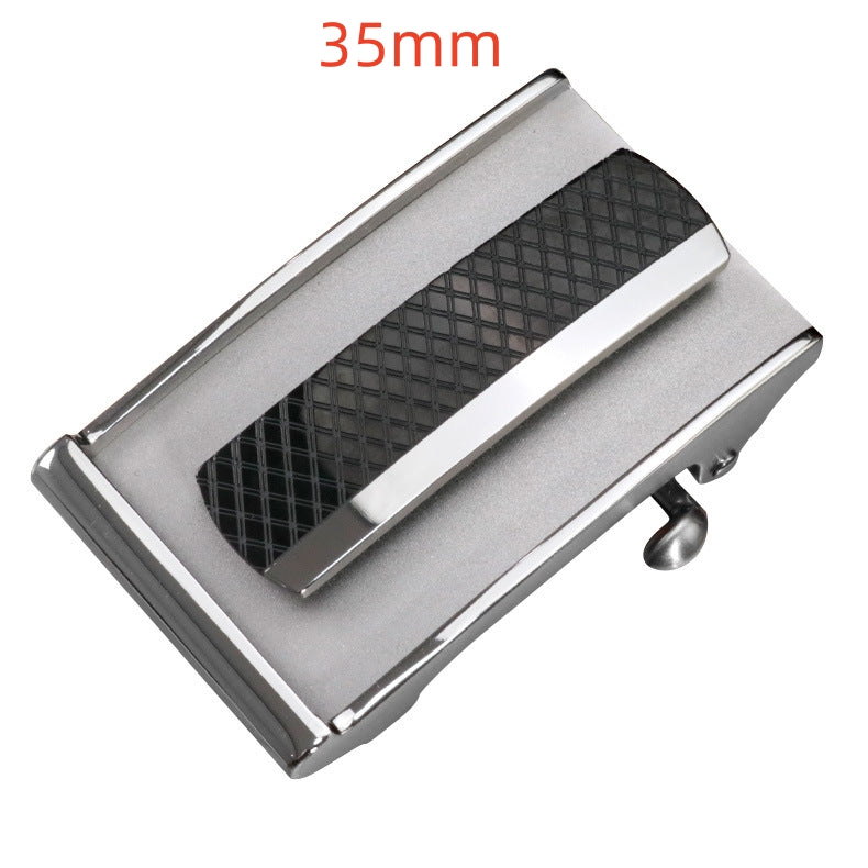 Stainless Steel 35MM Hot Sale Inner Size 35mm Stainless Steel Auto Belt Men Buckle