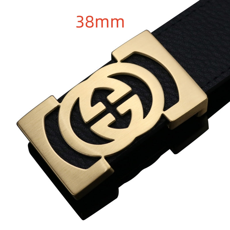 Stainless Steel 38MM Custom Auto Lock Stainless Steel Metal Men's Belt Buckles with Logo