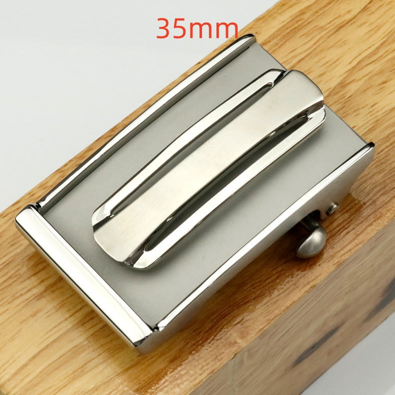 Stainless Steel 35MM Hot Sale Inner Size 35mm Stainless Steel Auto Belt Men Buckle