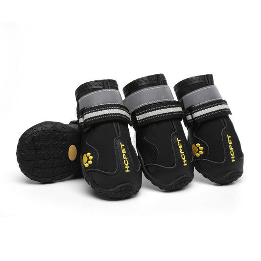 High Quality Outdoor Dog Shoes Waterproof Rubber Rain Boots Breathable Mesh Anti-slip Pet Sports Shoes for Dogs-1