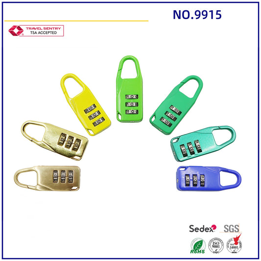 3 Digit Combination Password Luggage Code Lock Mini Suitcase Lock For Travel-10