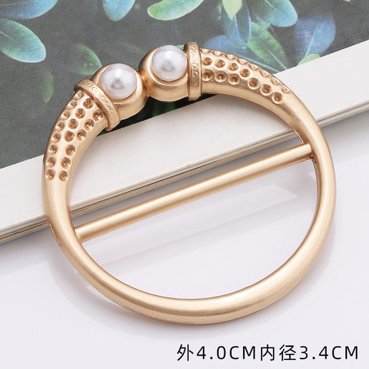ashion Swimsuit Accessories Metal Strap Buckle Zinc Alloy Swimwear Gold Metal Hardware-101