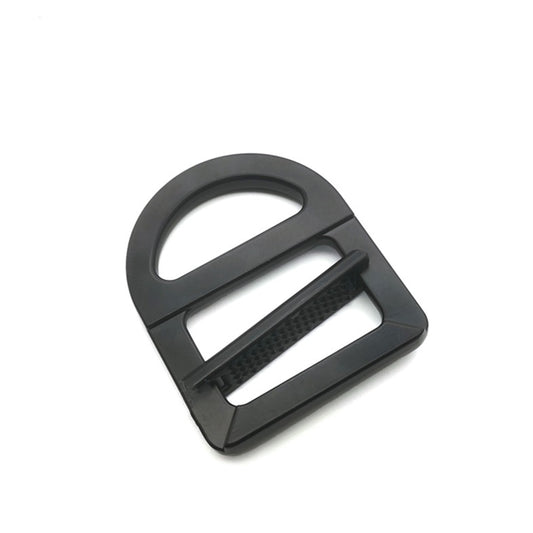 Factory Selling Zamak Black Outdoor Belt Buckle for Nylon Sports Belt 1.5in Quick-adjust D-buckle Tactical Belt buckle-105