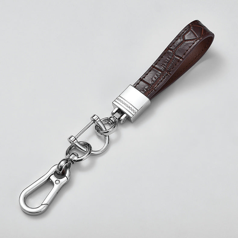 Premium PU Leather Keychain Waist Wallet Custom Leather Keychain For Bag Decoration-105