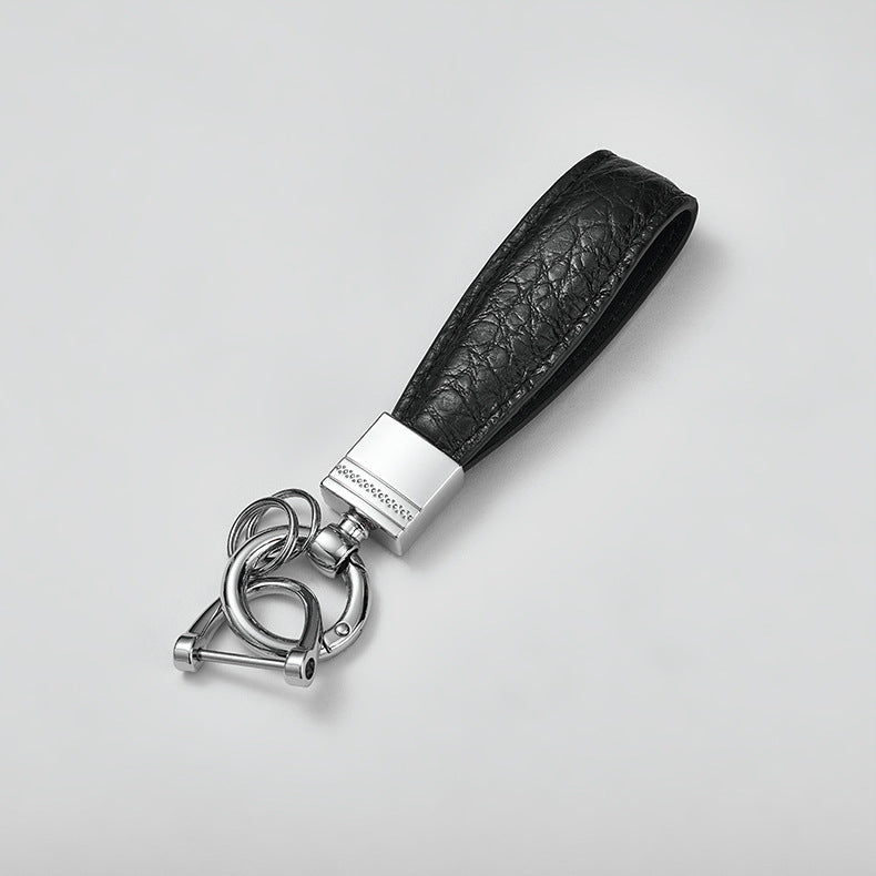 Hot Sale Genuine Leather Metal Car Brands Keychain Popular Keychain Cars Brands-111