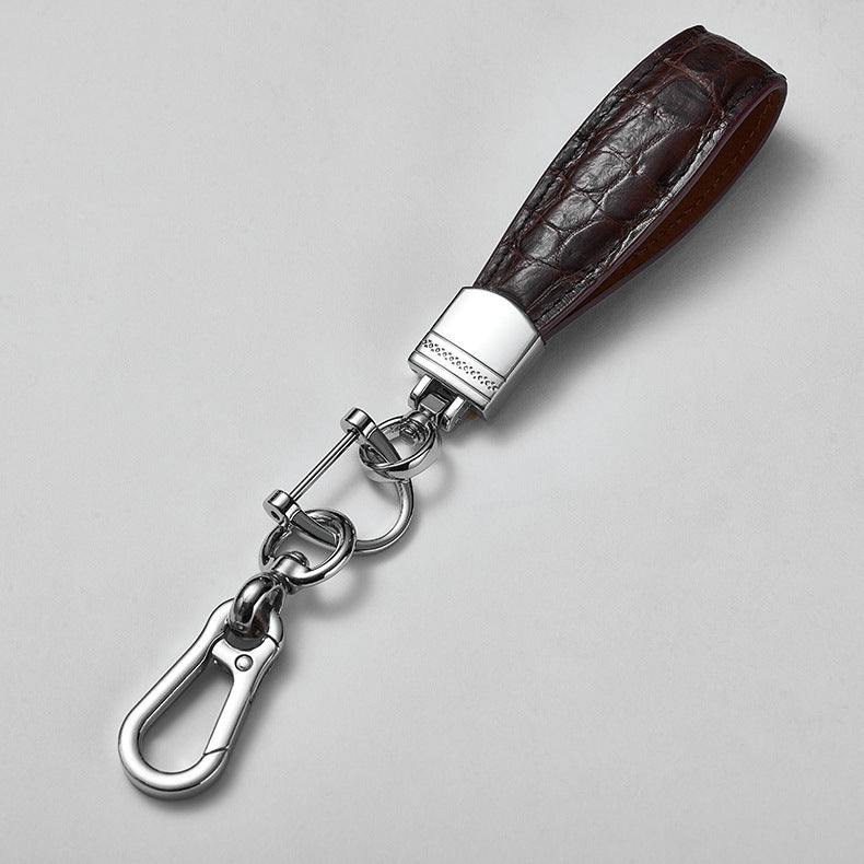 Red Color Genuine Leather Car Key Holder Leather Key Chain for Women And Men-117