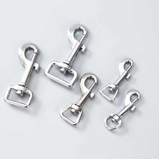 Trigger Clip Spring Pet Buckle Keychain Heavy Duty Stainless Steel Metal Buckle Swivel Snap Hooks for Dog Leash Collar Linking-12