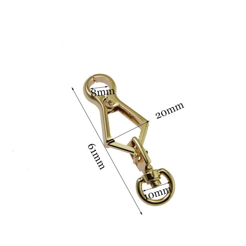 Bag Hardware Accessories Alloy Trigger Clasp Buckle Special Hooks Swivel Keychain Buckle-123